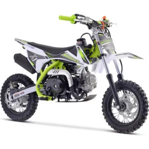 Kids off-road motorcycle with knobby tires