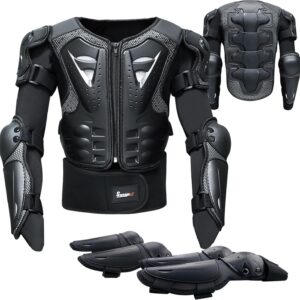 Full set of motocross safety pads